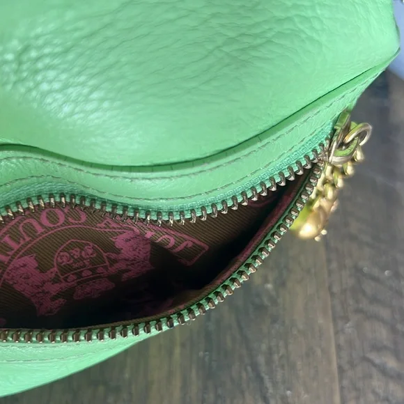 Vintage P&G Juicy Couture Leather Saddle Bag - Picture 10 of 17